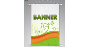 Banner 90x65 cm